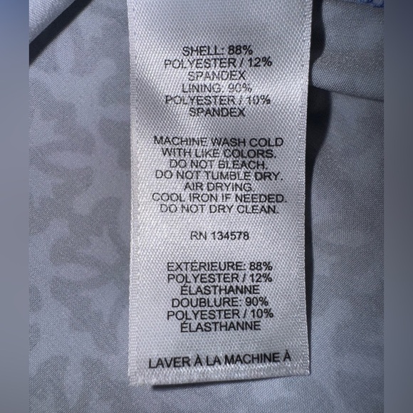 Vineyard Vines Printed Skort Cross Tulip Blue Size 8. Never worn - Picture 13 of 16